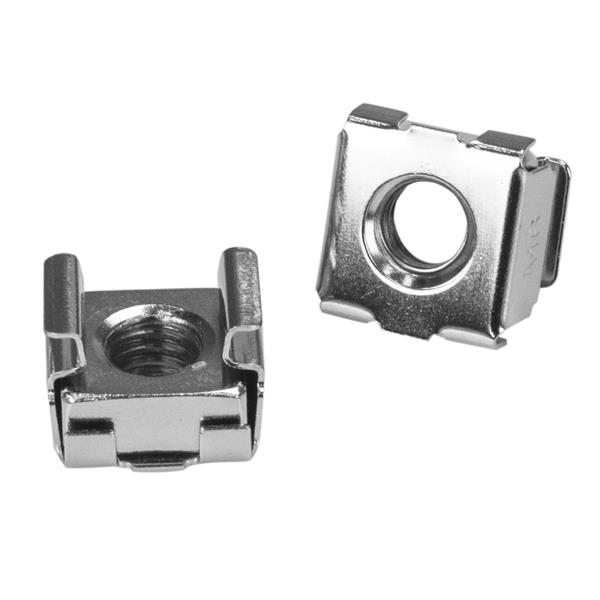 StarTech.com M6 Montageschrauben Käfigmuttern 100 Stück