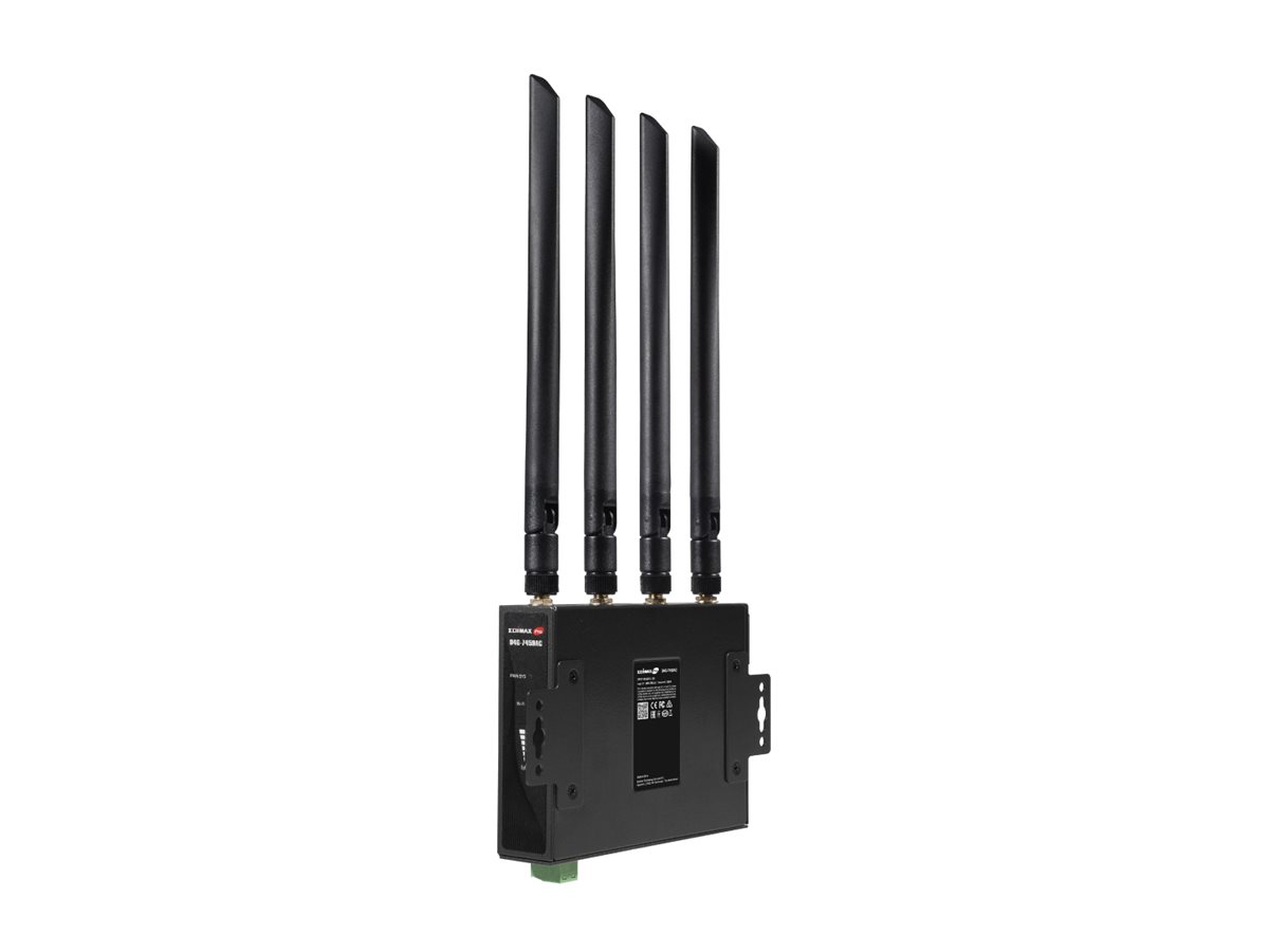 EDIMAX WL-Router D4G-7459AC (Industr. DIN Rail 4G LTE AC1200
