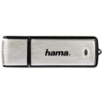 Hama FlashPen Fancy 64 GB silber schwarz
