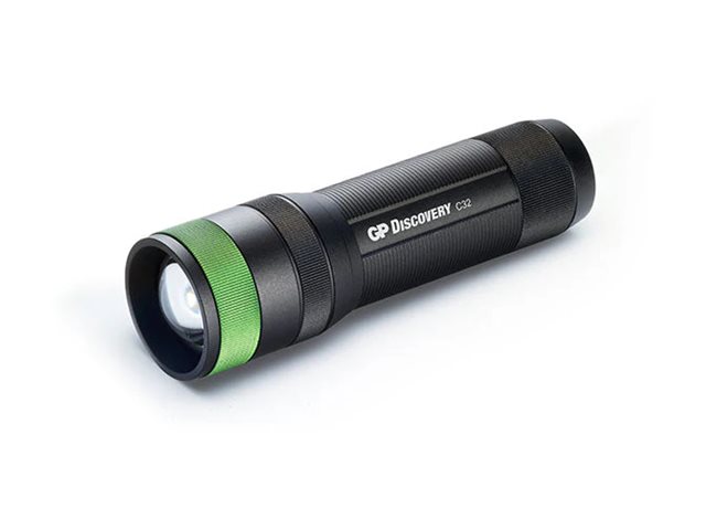GP Battery Discovery C32 schwarz 3 Modi