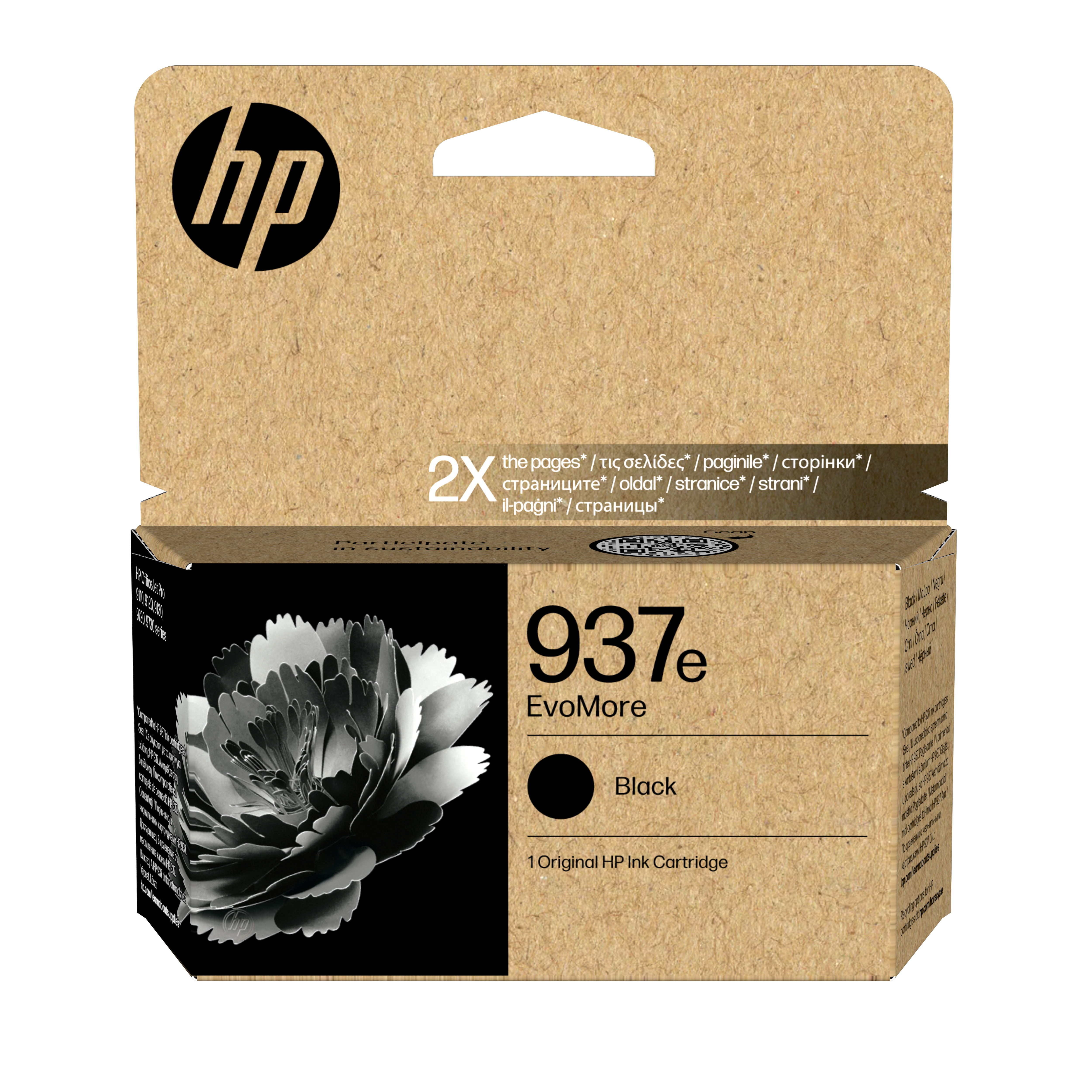 HP 937e(4S6W9NE) schwarz Druckerpatrone