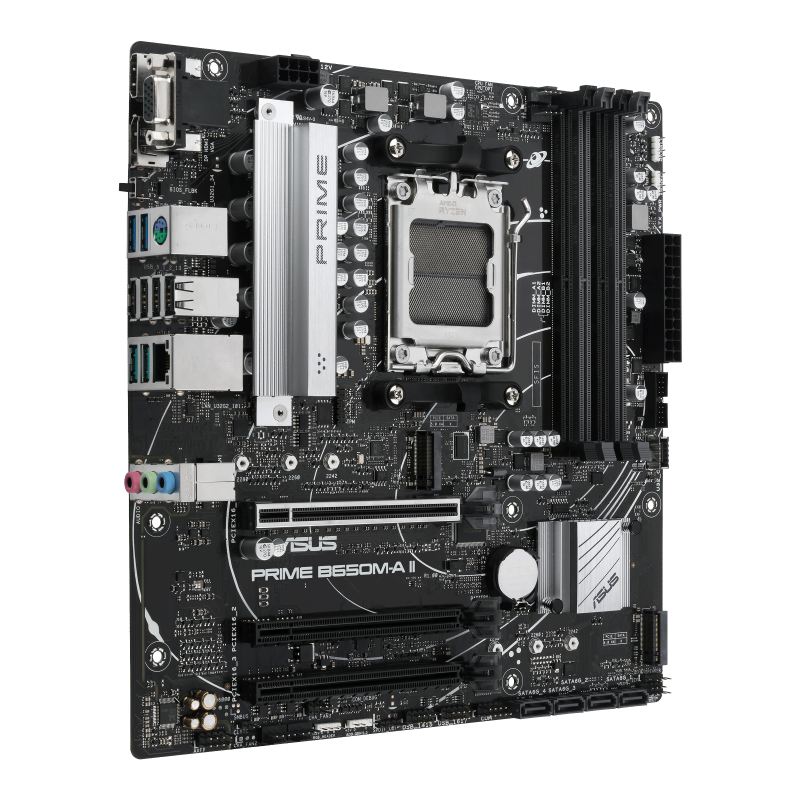 ASUS PRIME B650MA IICSM AM5 mATX MB 4xDDR5 4xSATA 2xM2