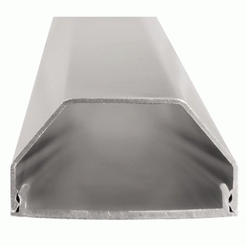 Hama Aluminium Cable Duct 1,1 m silber