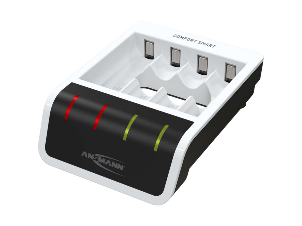 Ansmann Comfort Smart Ladegerät 1,5 Std. für 4xAA/AAA