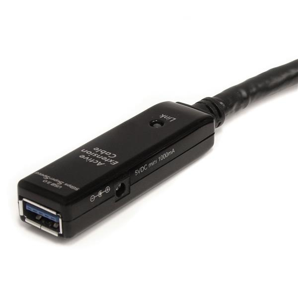 StarTech USB 3.0 Verlängerungskabel aktiv 5m
