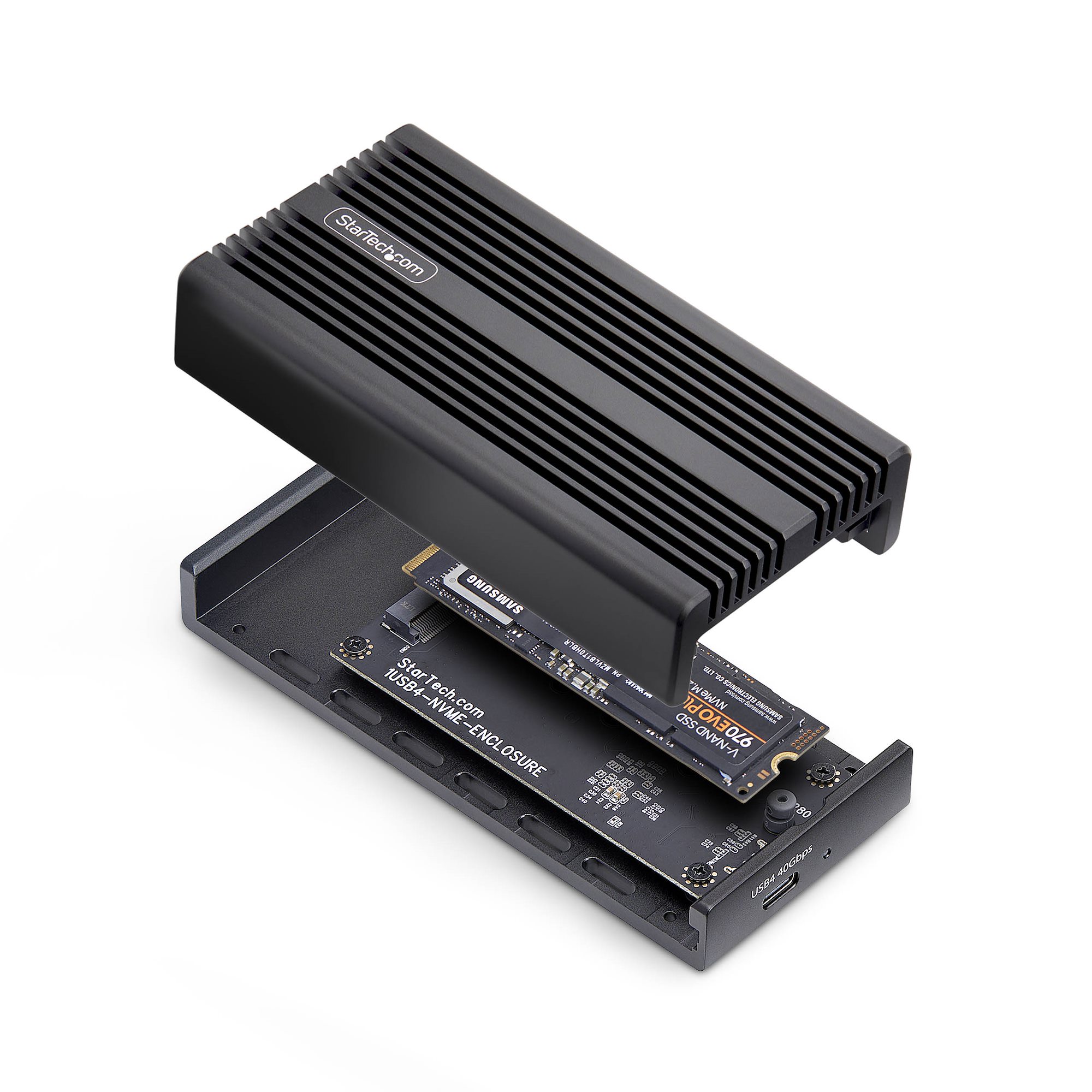 StarTech.com USB4m.2 Gehäuse NVMe 40 Gbps