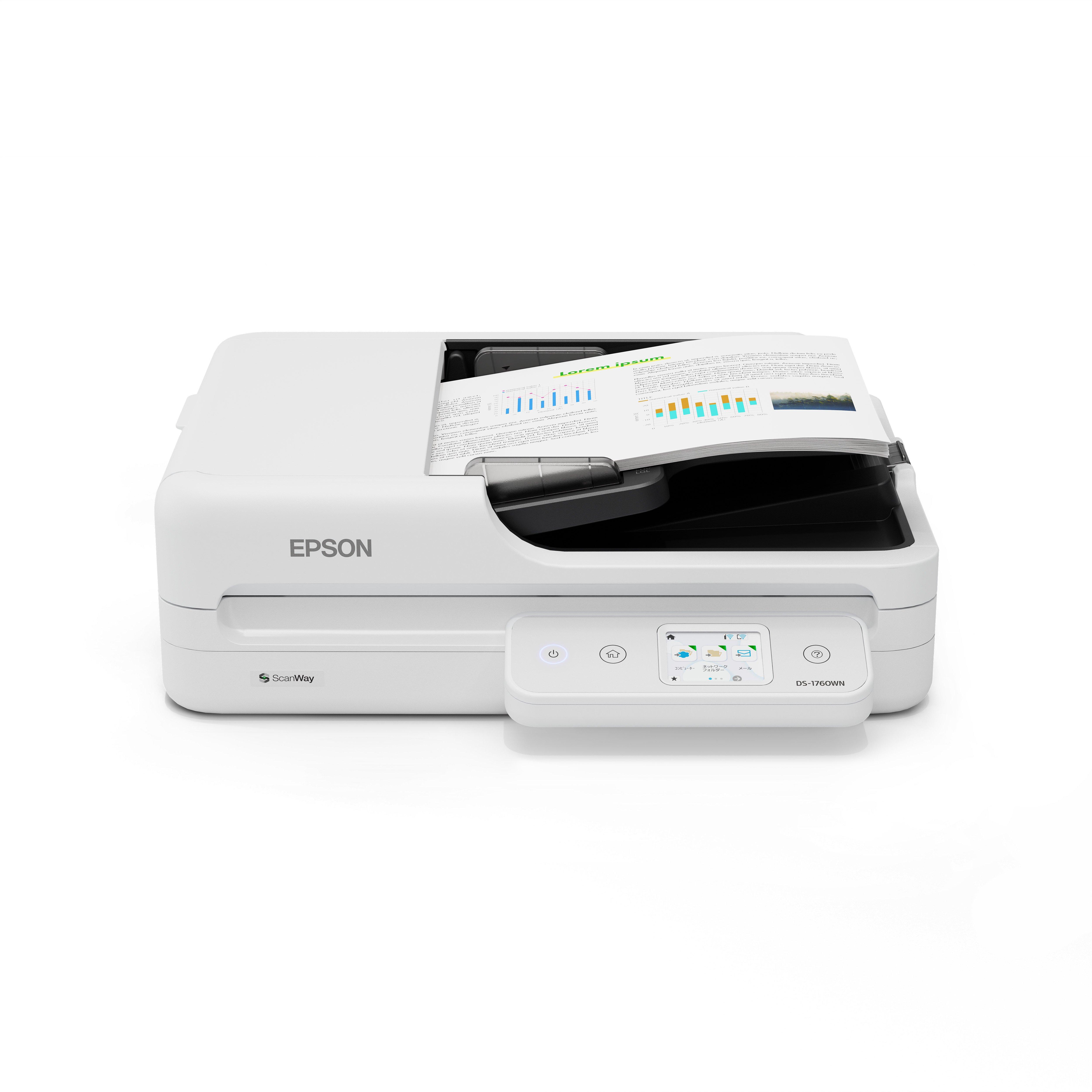 Epson WorkForce DS-1760WN Dokumentenscanner Duplex 1200 dpi