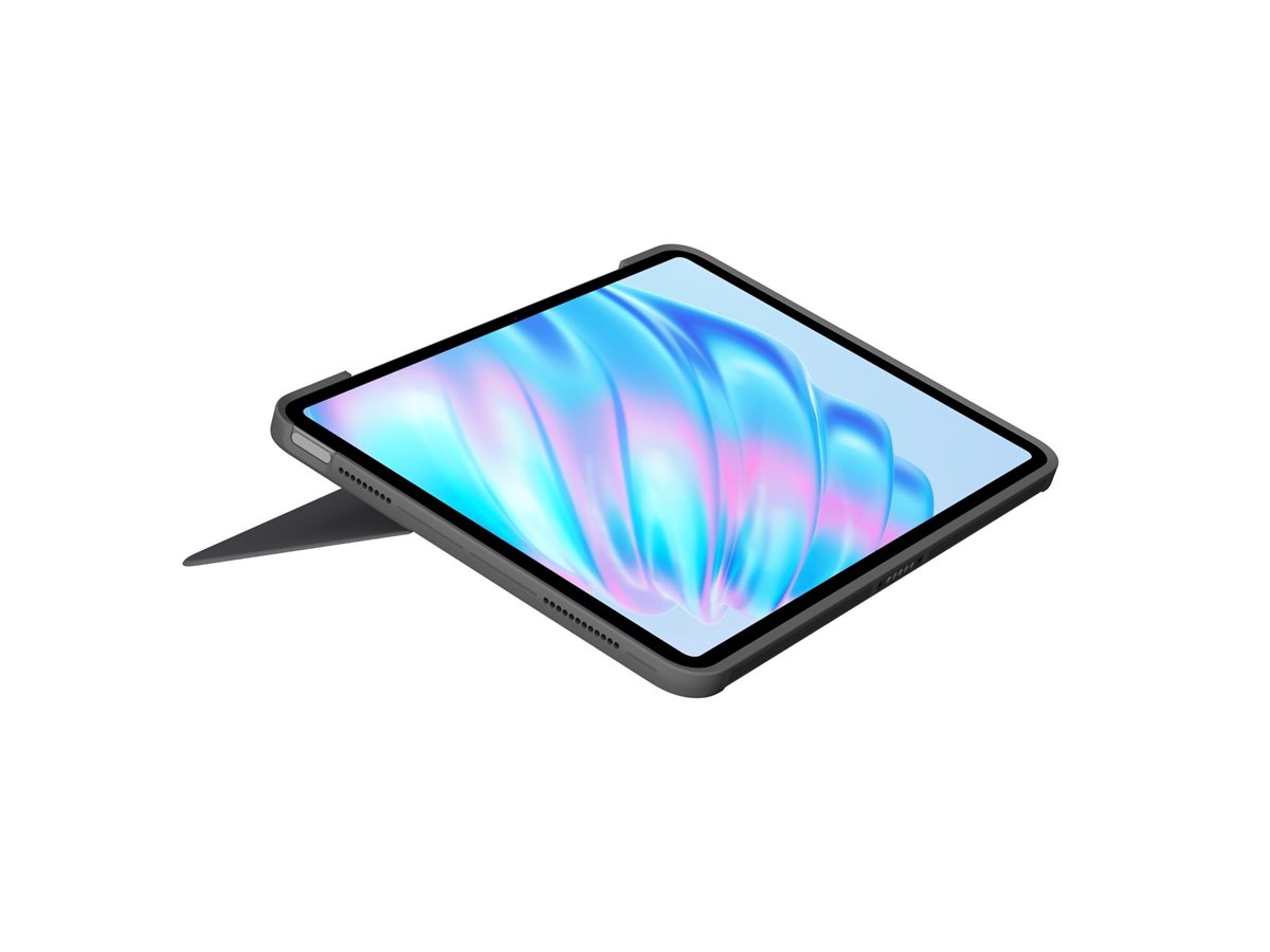 Logitech Combo Touch FOR IPADAIR 11INCHM2 Trackpad hintergrundbeleuchtet Oxford Gray