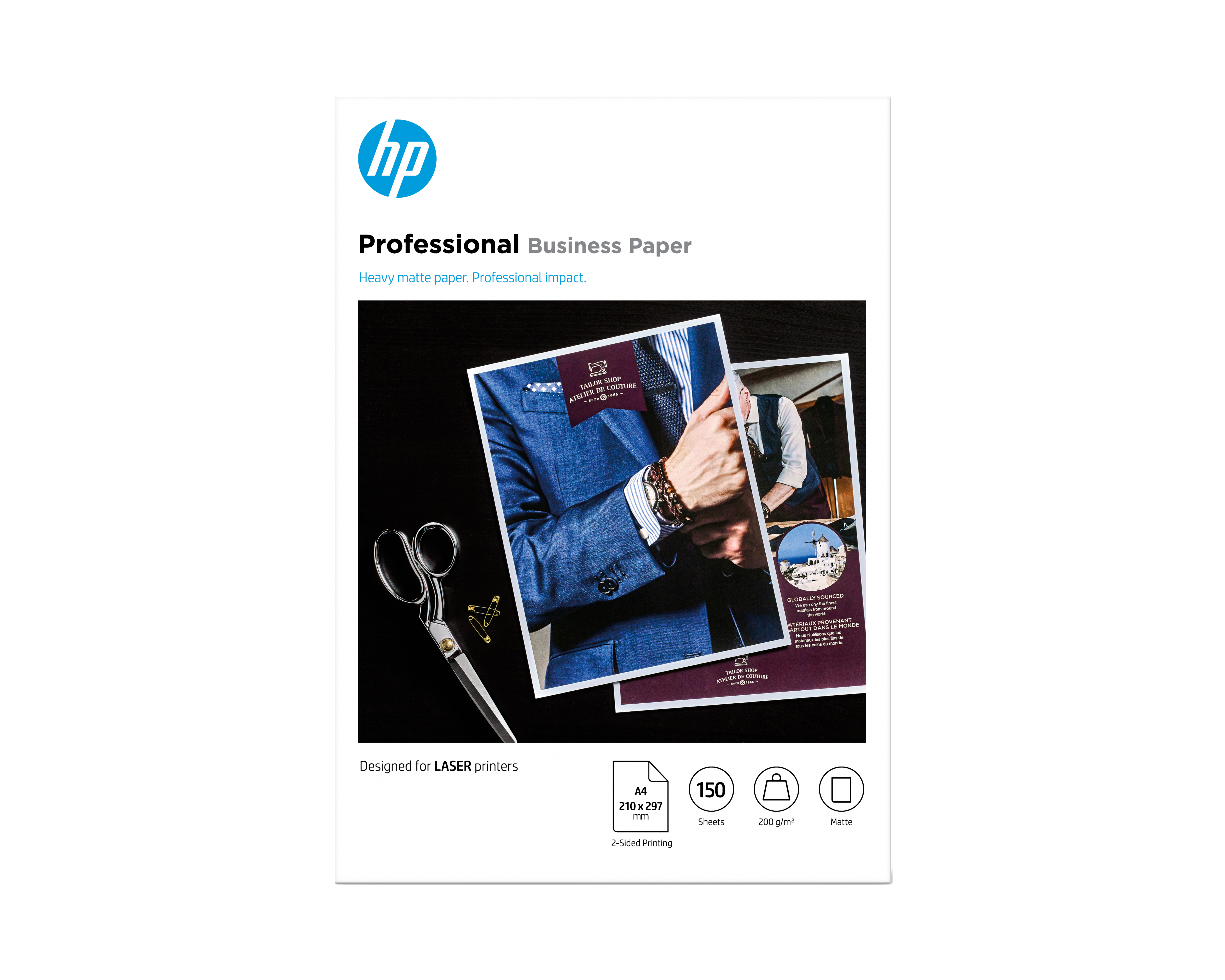 HP Professional Fotopapier matt A4 200 g/m²