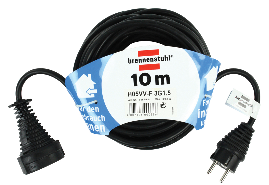 Brennenstuhl BN-EXT01 Verlängerungskabel 10 m