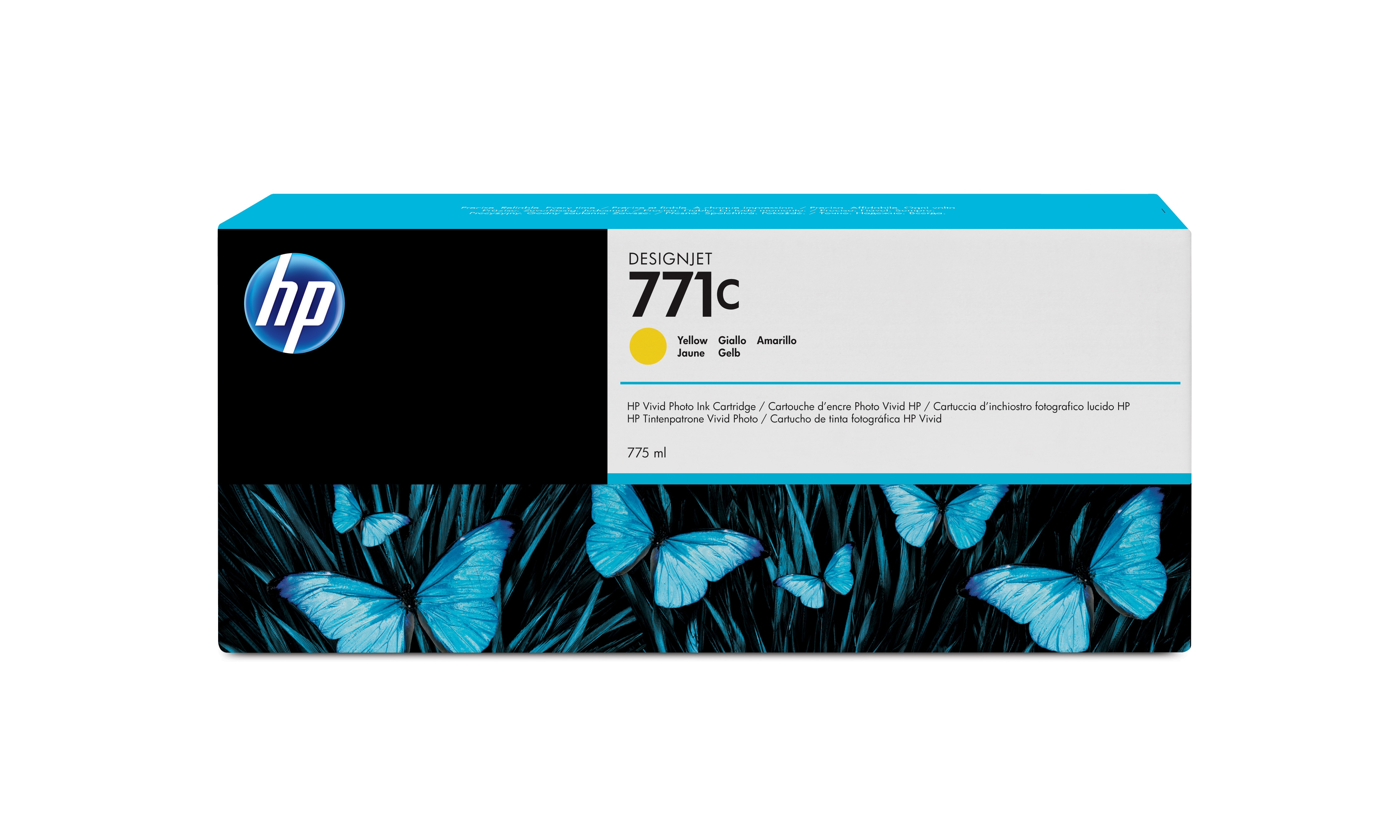 HP 771C Tintenpatrone 775 ml Gelb