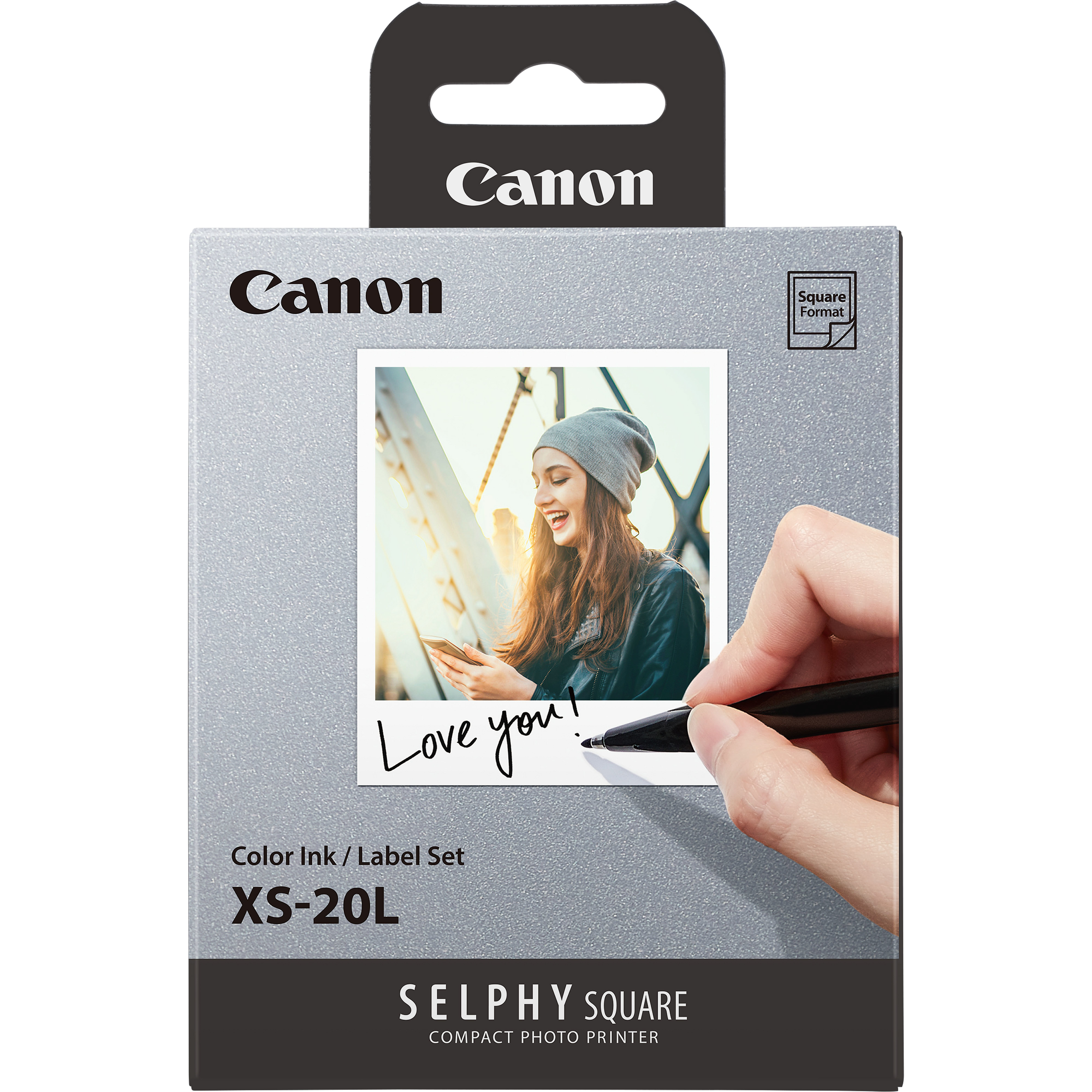 Canon FotopapierSet XS20L 7,2 x 8,5 cm glaenzend 1 Set