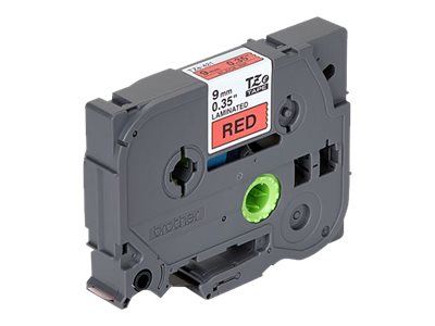 Brother TZe-421 schwarz auf rot 9 mm