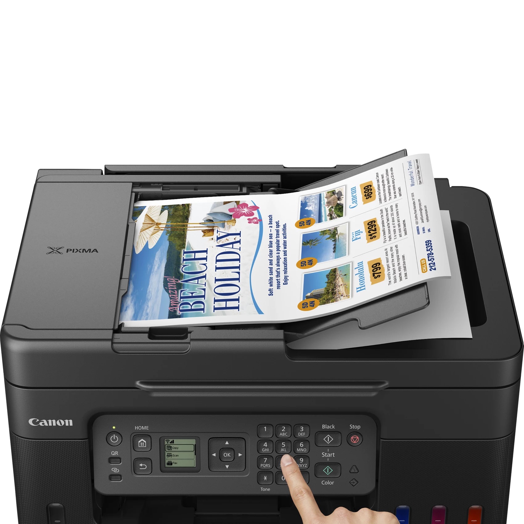 Canon PIXMA G4570 MegaTank 4-in-1 Multifunktionsdrucker schwarz