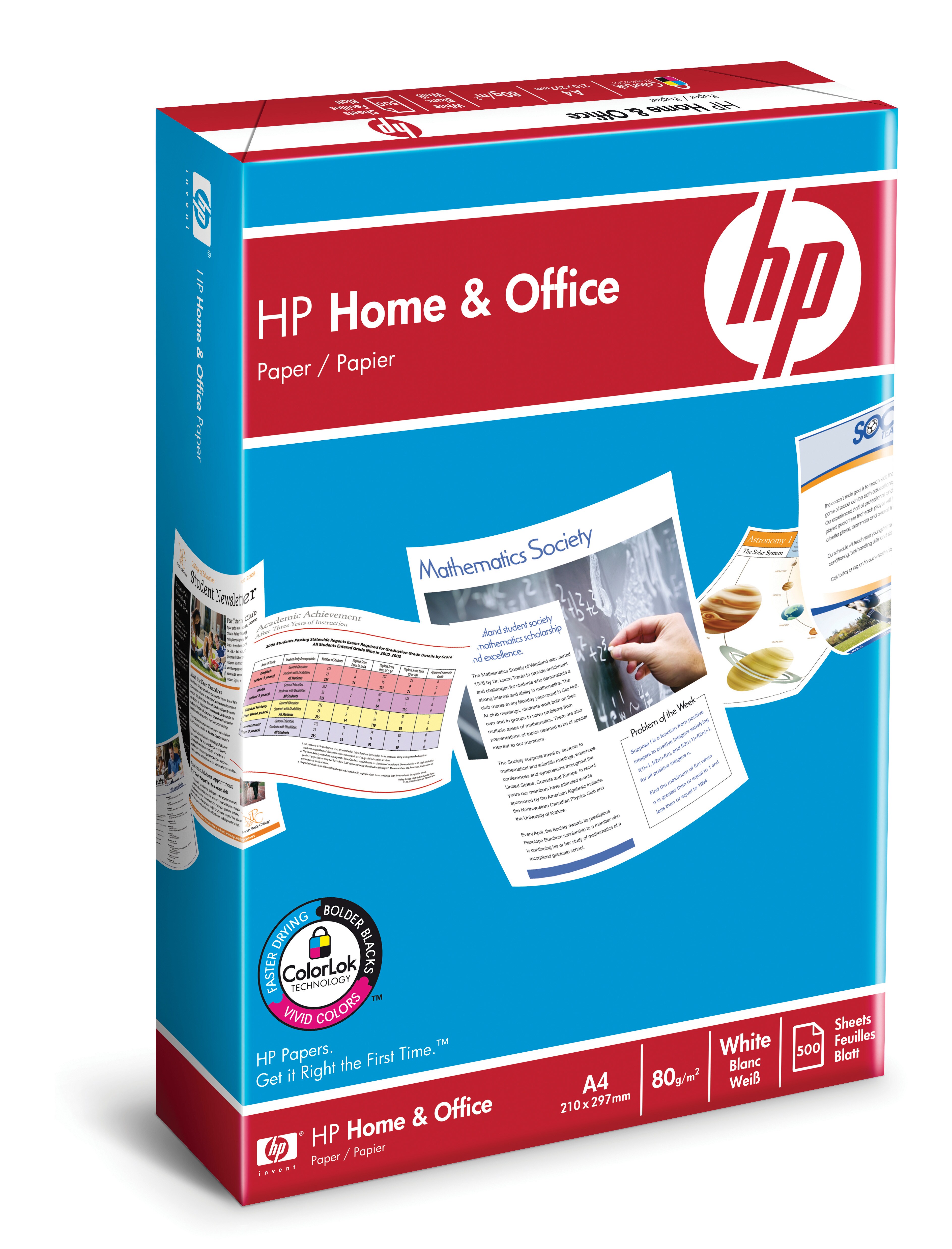 HP Home & Office Paper A4 80 g/m² 500 Blatt