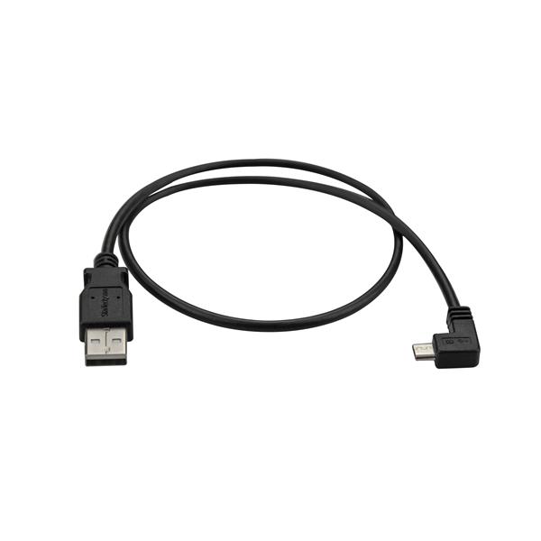 StarTech.com Micro USB Lade‑ und Sync‑Kabel rechts gewinkelt 0,5 m