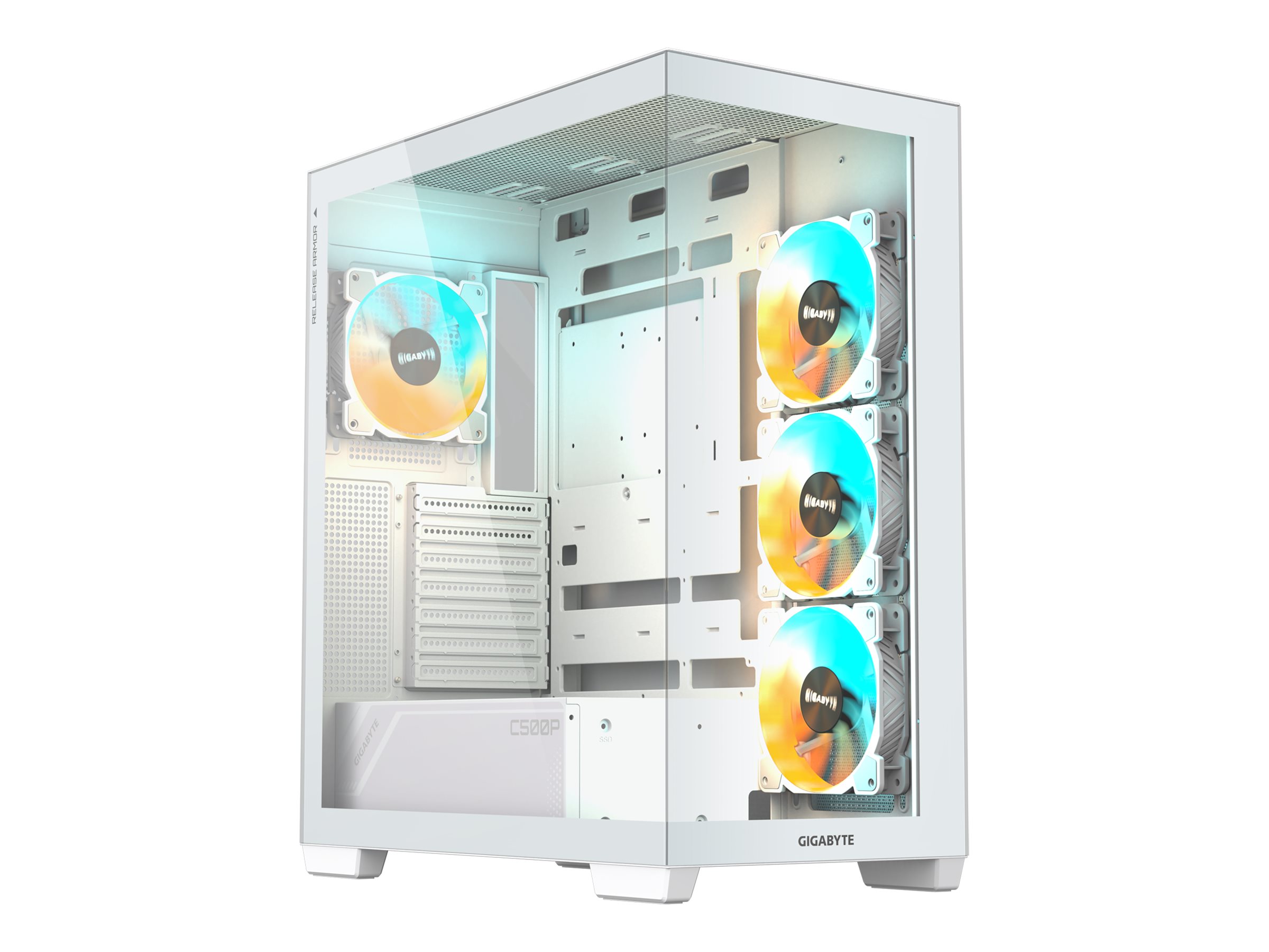 Gigabyte C500 PANORAMIC STEALTH ICE weiß ATX