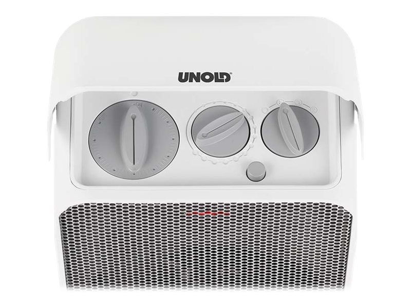 Unold Heizlüfter 2000 W Weiß Grau