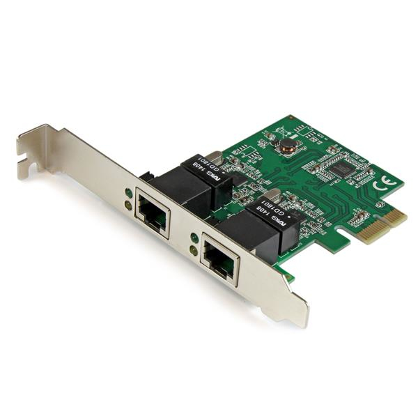 StarTech.com Dual Port Gigabit PCIe Server Network Adapter