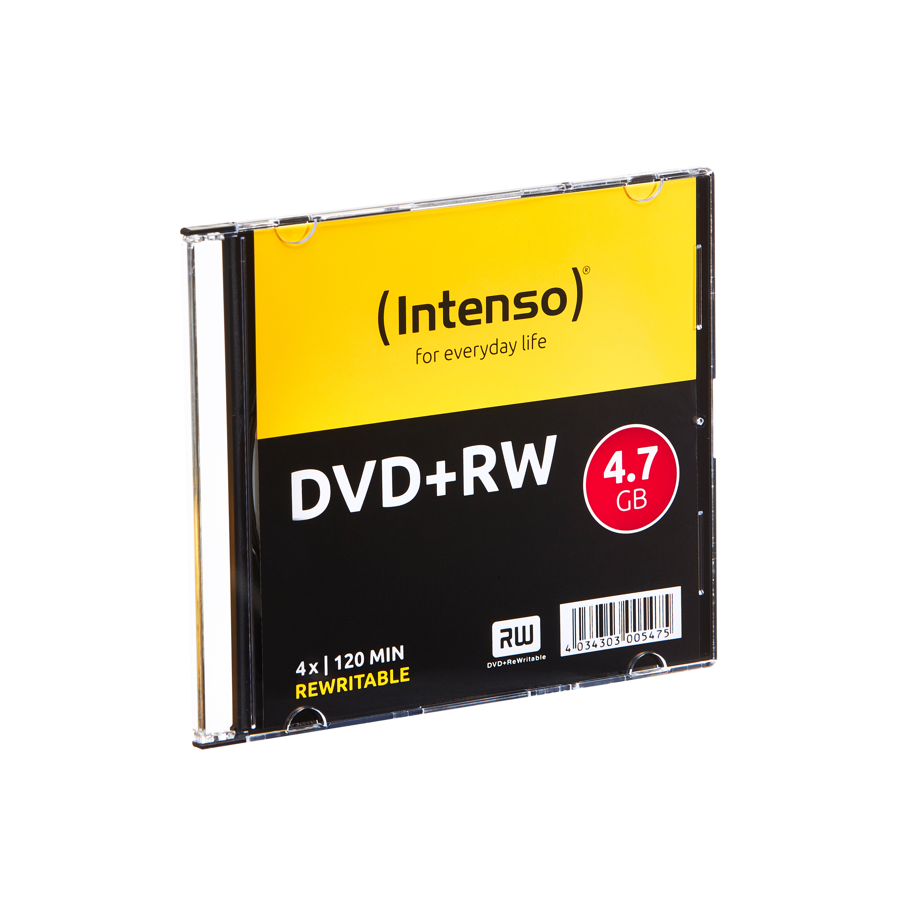 Intenso DVDRW 4,7 GB wiederbeschreibbar, 10 St