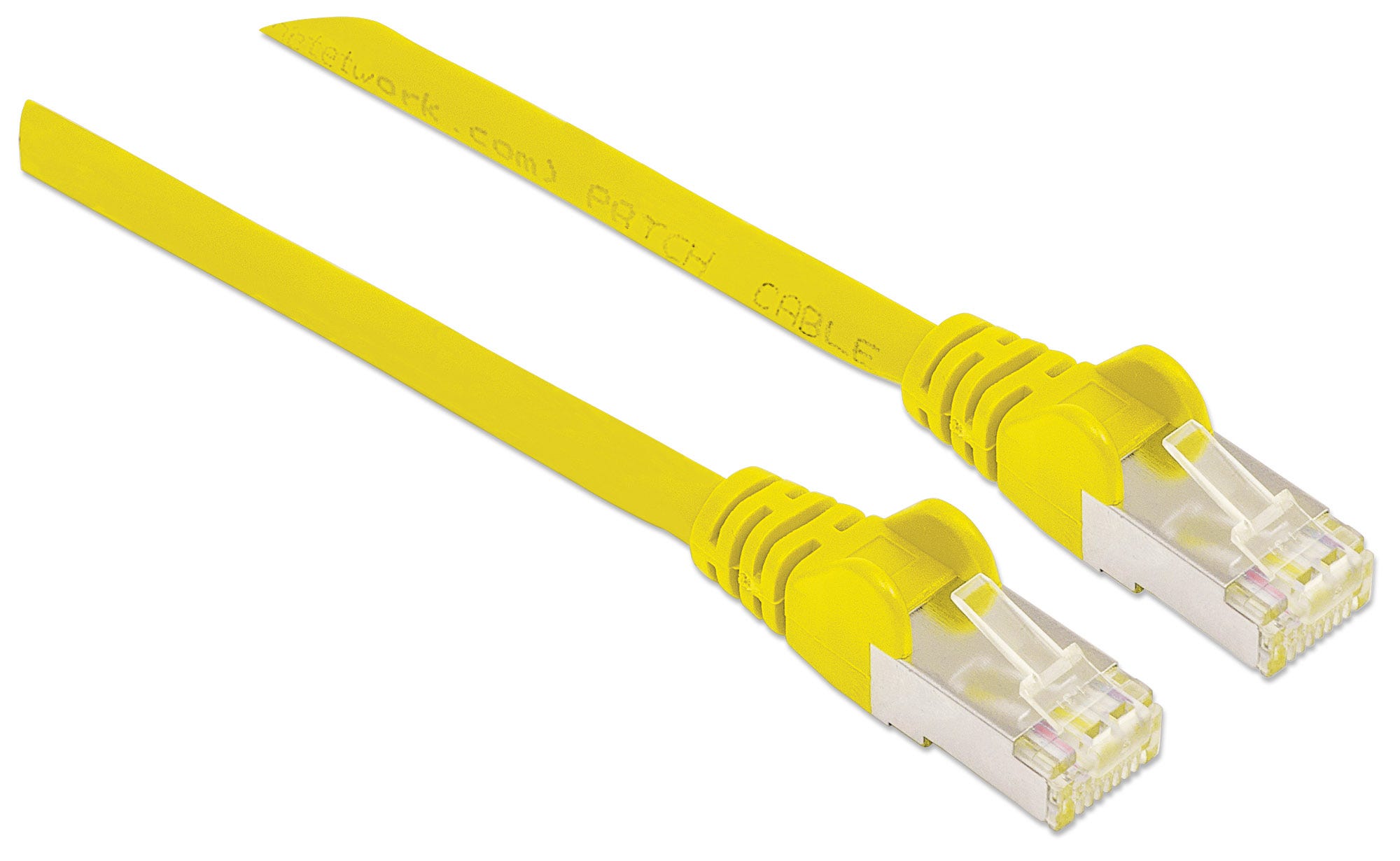 Intellinet Patchkabel Cat6A S/FTP 1m gelb