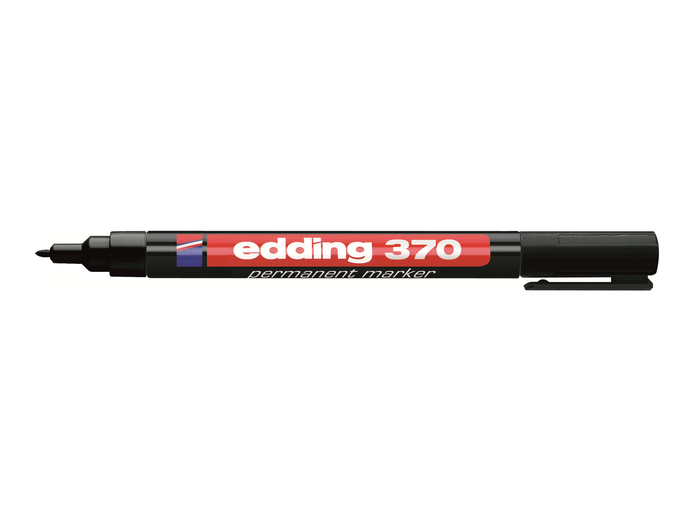 Edding 370 Permanentmarker Schwarz 1 mm