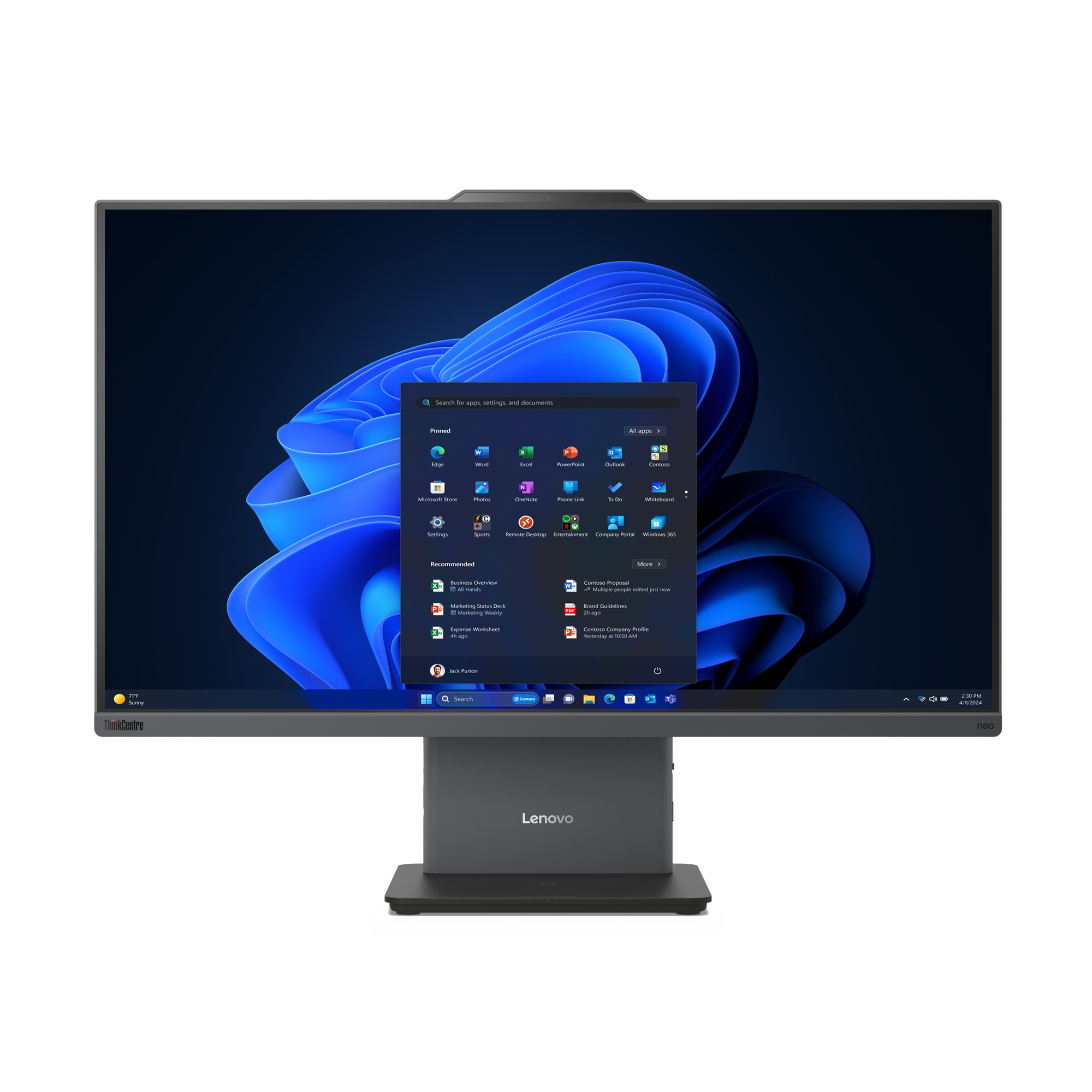 Lenovo ThinkCentre Neo55a-24 G6 23,8 Zoll R5 16/512 FHD
