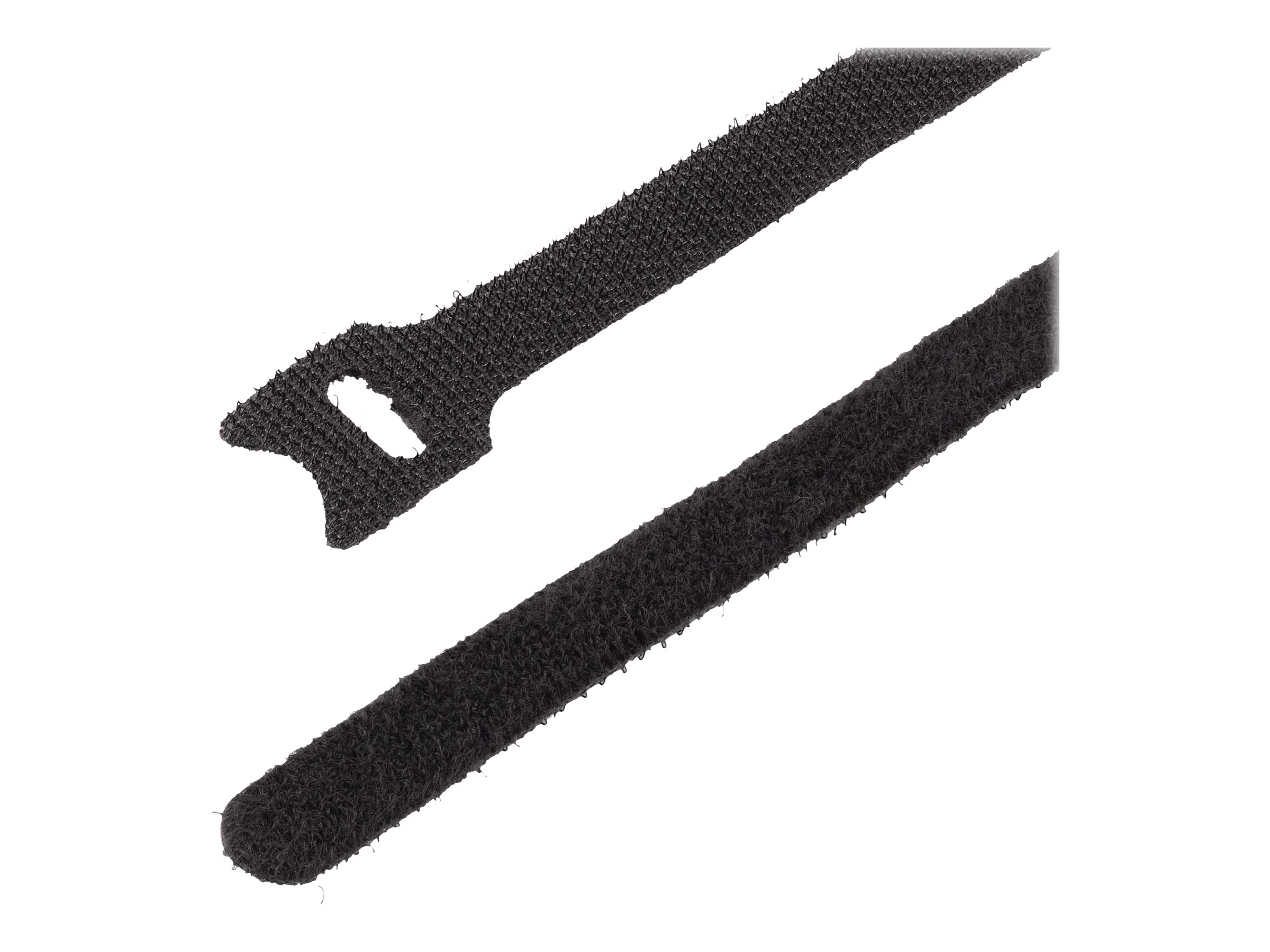 StarTech.com Klettkabelbinder Set 15 cm wiederverwendbare 50 Stück