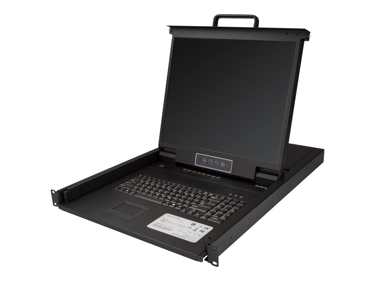 StarTech 8Port Rackmount KVM Console for Server Rack 48,26cm 19Zoll 1U