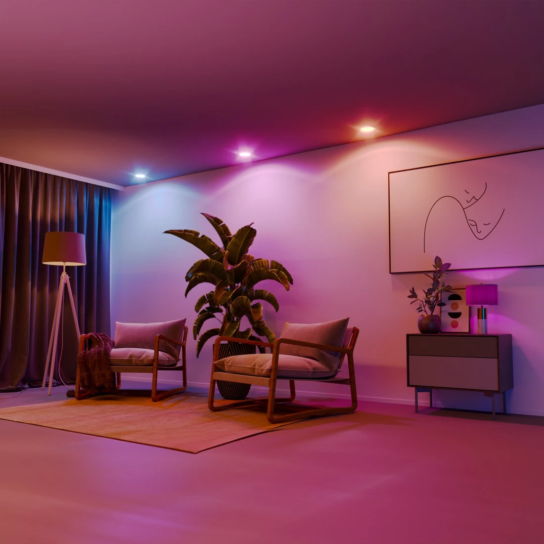 Hama Smarte Lampe GU10 RGBW dimmbar
