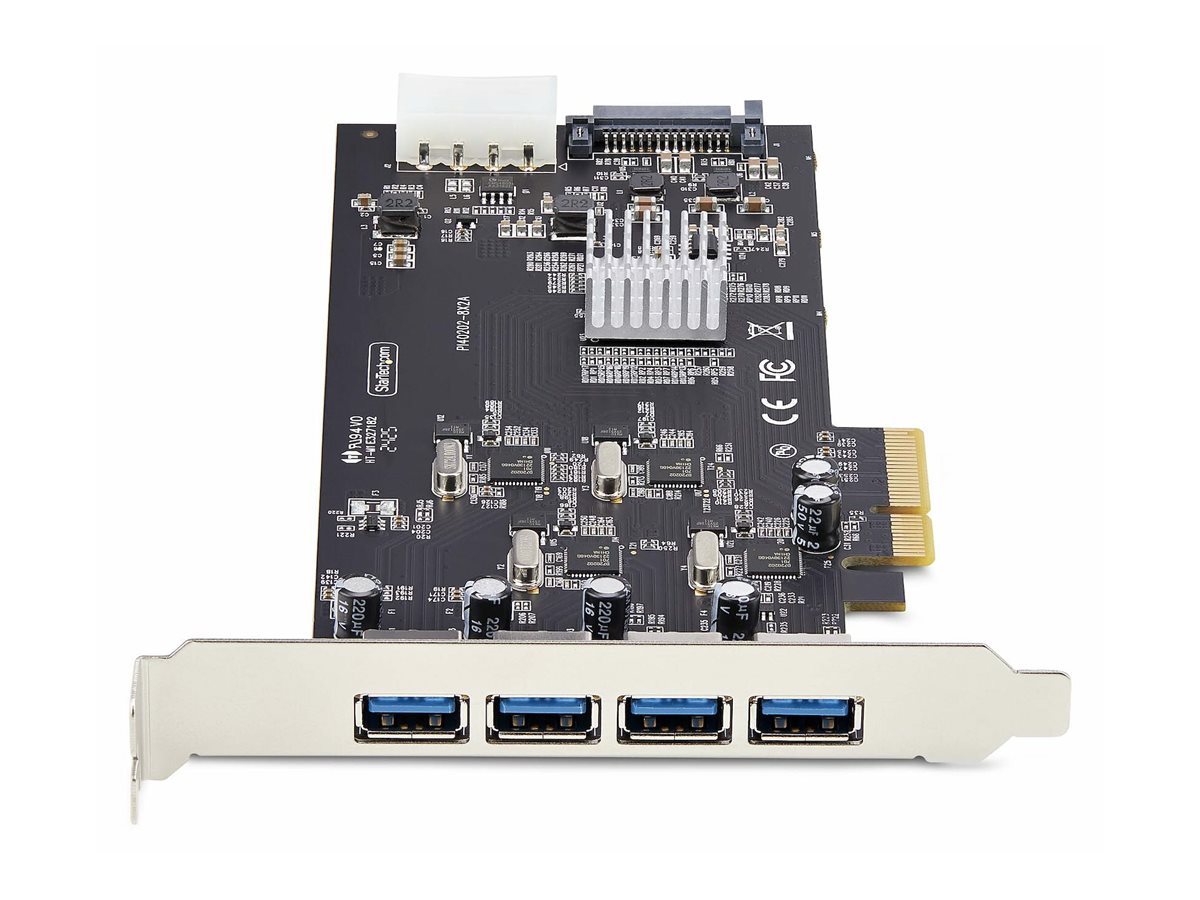 StarTech.com 4-PORT USB-A PCIe Card 5Gbps