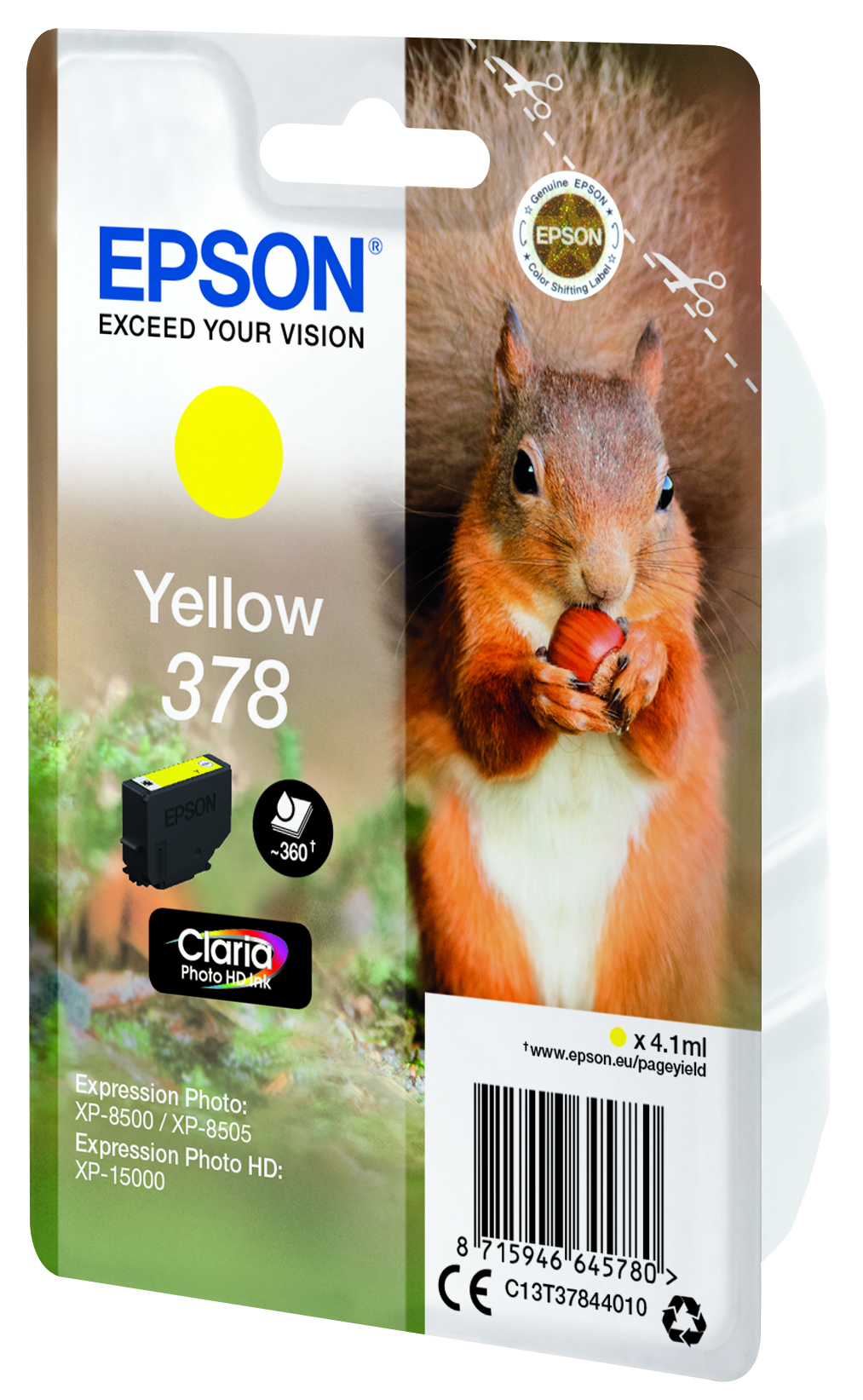 EPSON 378T37844 gelb Druckerpatrone