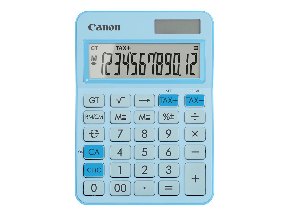 Canon LS-125KB Tischrechner pastellblau