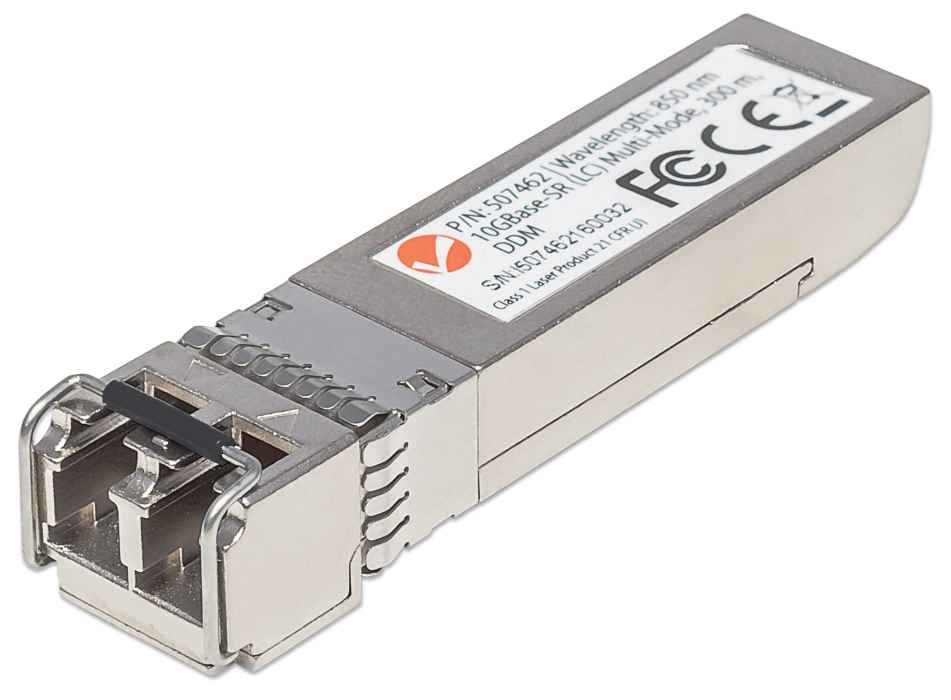 Intellinet SFP+ Transceiver 10 Gigabit Multimode 10GBase-SR LC
