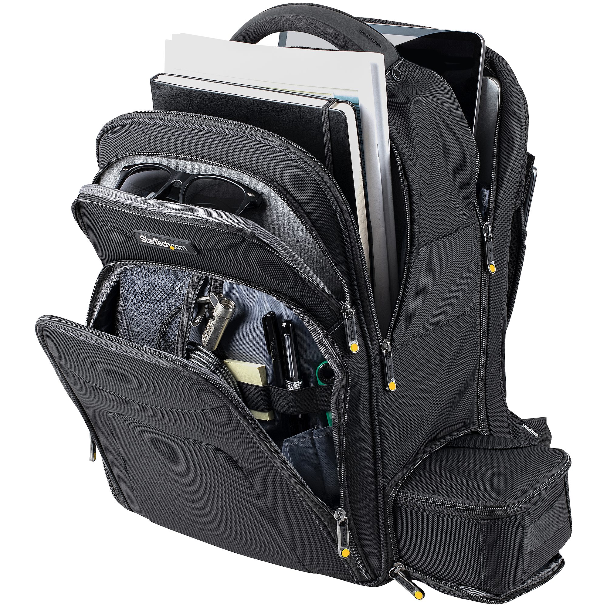 StarTech Laptop-Rucksack 15.6 Zoll mit abnehmbarer Zubehörtasche