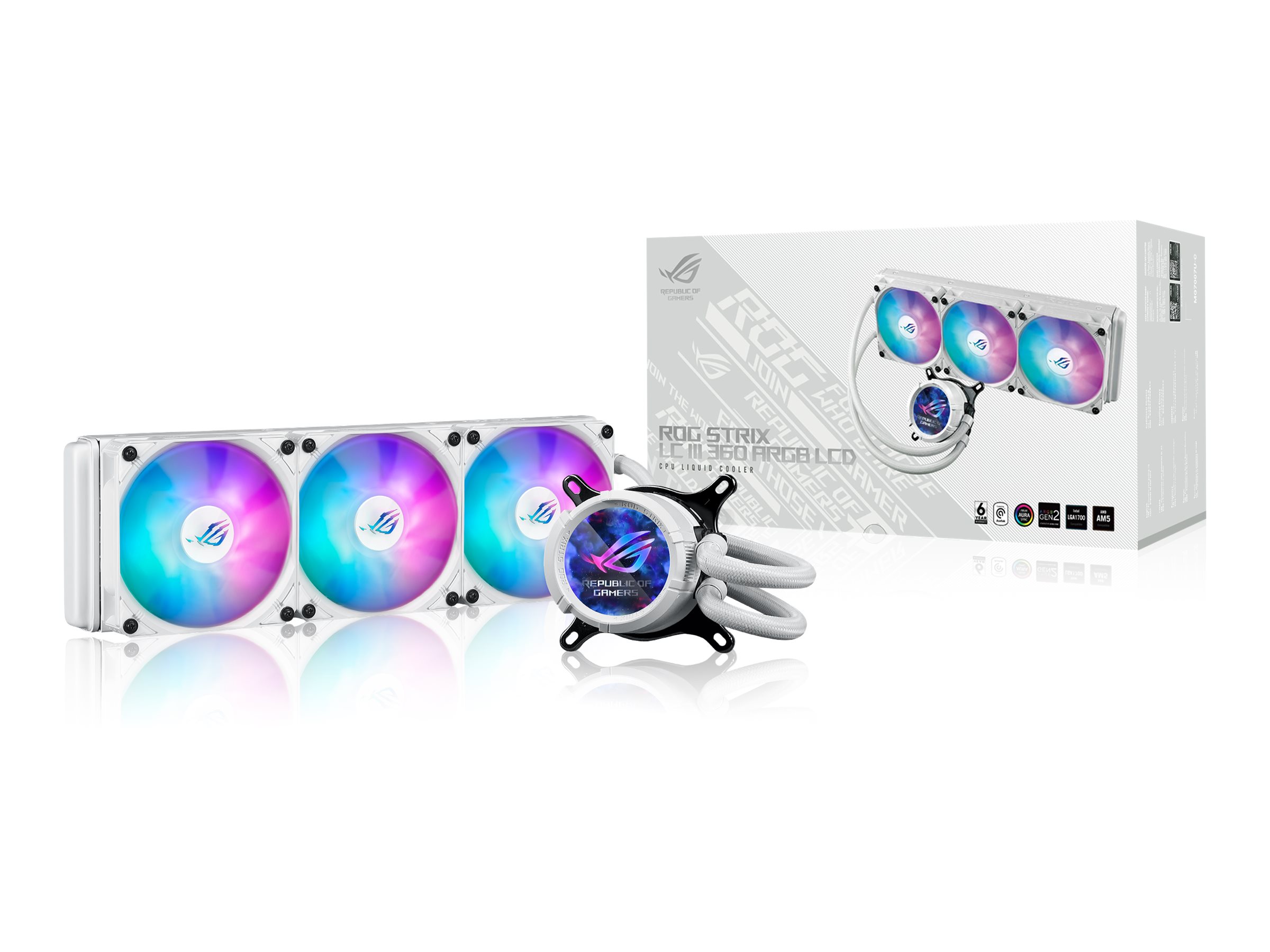 ASUS ROG STRIX LC III 360 ARGB LCD