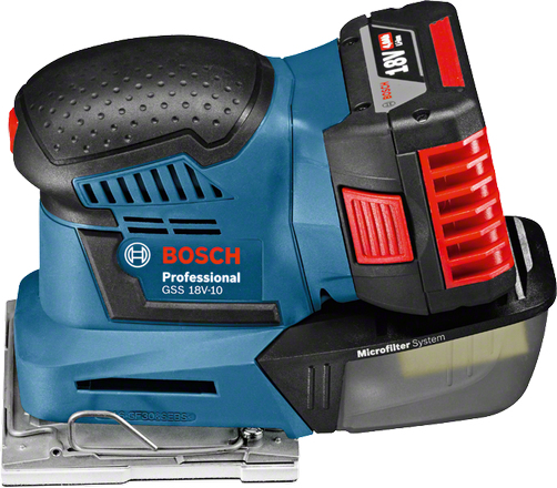 Bosch GSS 18V-10 Professional Schwingschleifer 18 V