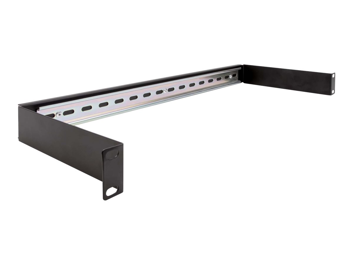 Delock DIN Schienenpanel 19" 1 HE schwarz