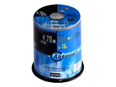 Intenso DVD+R 4,7 GB 100 pcs