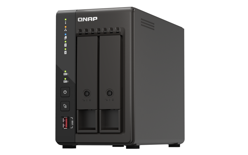 QNAP TS-253E 2-Schacht NAS-Server