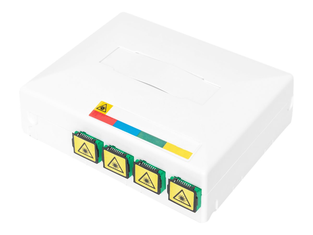 DIGITUS FTTH Gehäuse 4x SC SX Kupplung