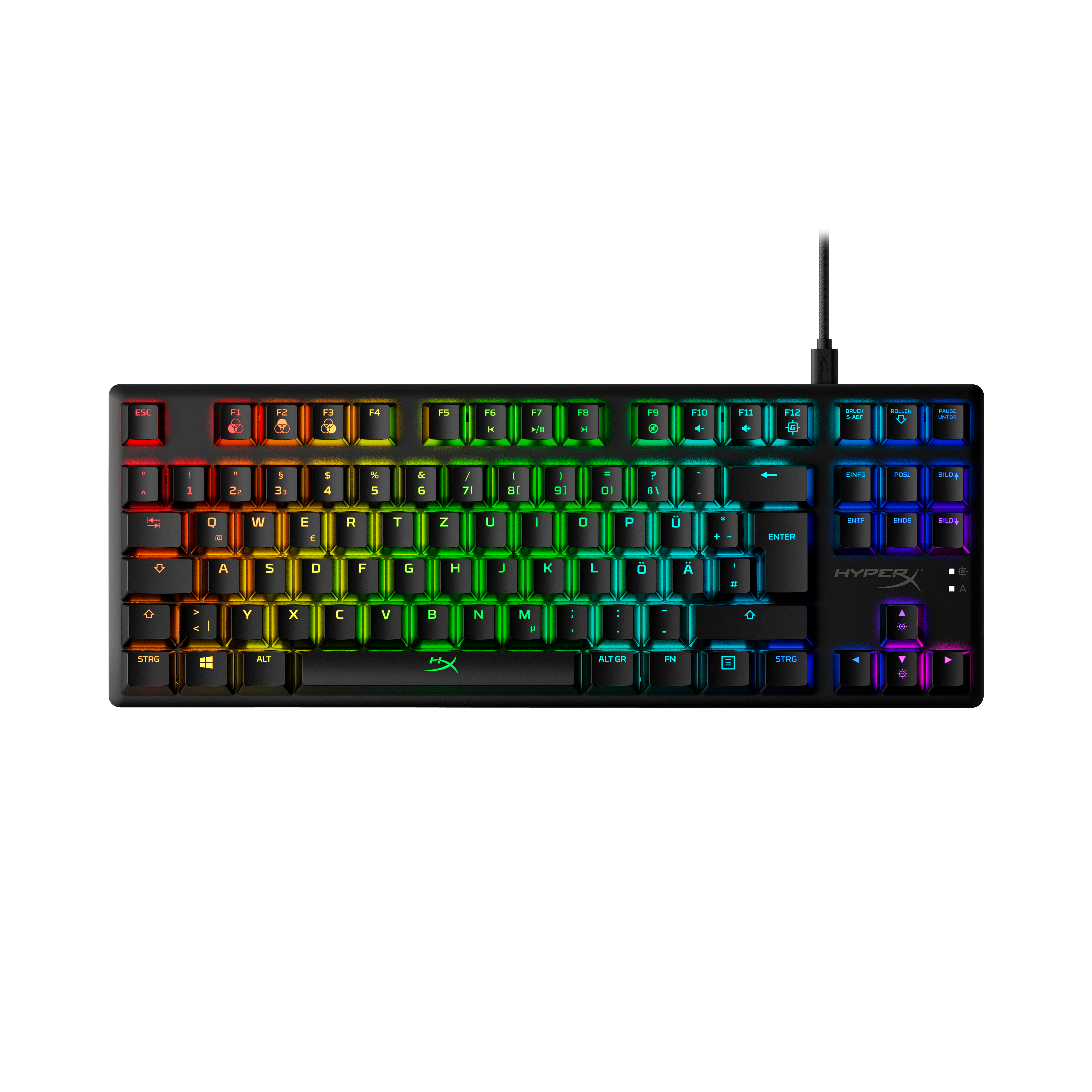 HP HyperX Alloy Origins Core Mechanical Gaming Keyboard HX Red DE Layout P