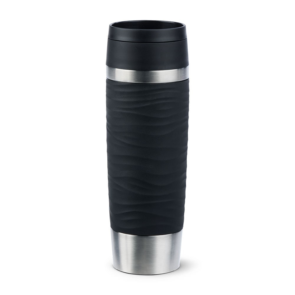 EMSA TRAVEL MUG Wave 0.5 l Schwarz