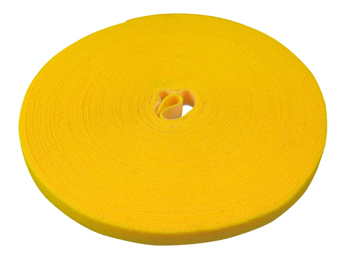 Label-the-cable Klettband ROLL STRAP PRO gelb 25,0 m x 1,6 cm