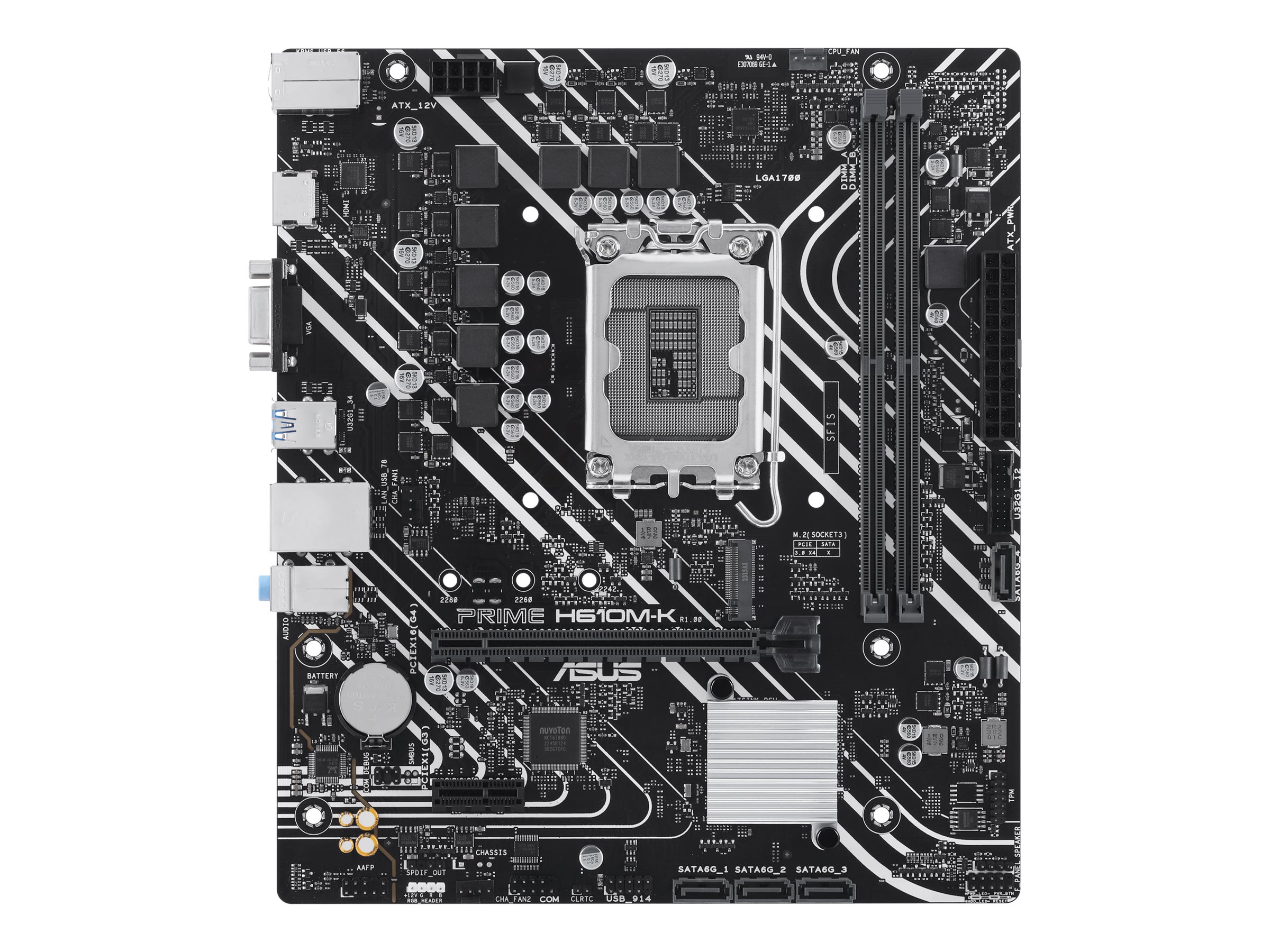 ASUS PRIME H610M-K Micro-ATX H610