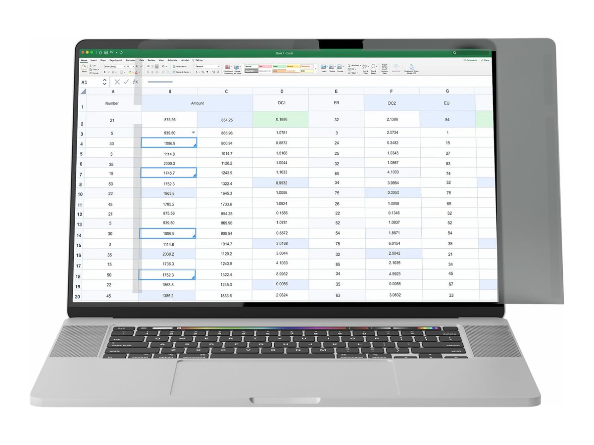STARTECHCOM 40,64cm 16Zoll MacBook Pro 2123 Laptop Sichtschutzfolie EntspiegelungBlickschutzfolie