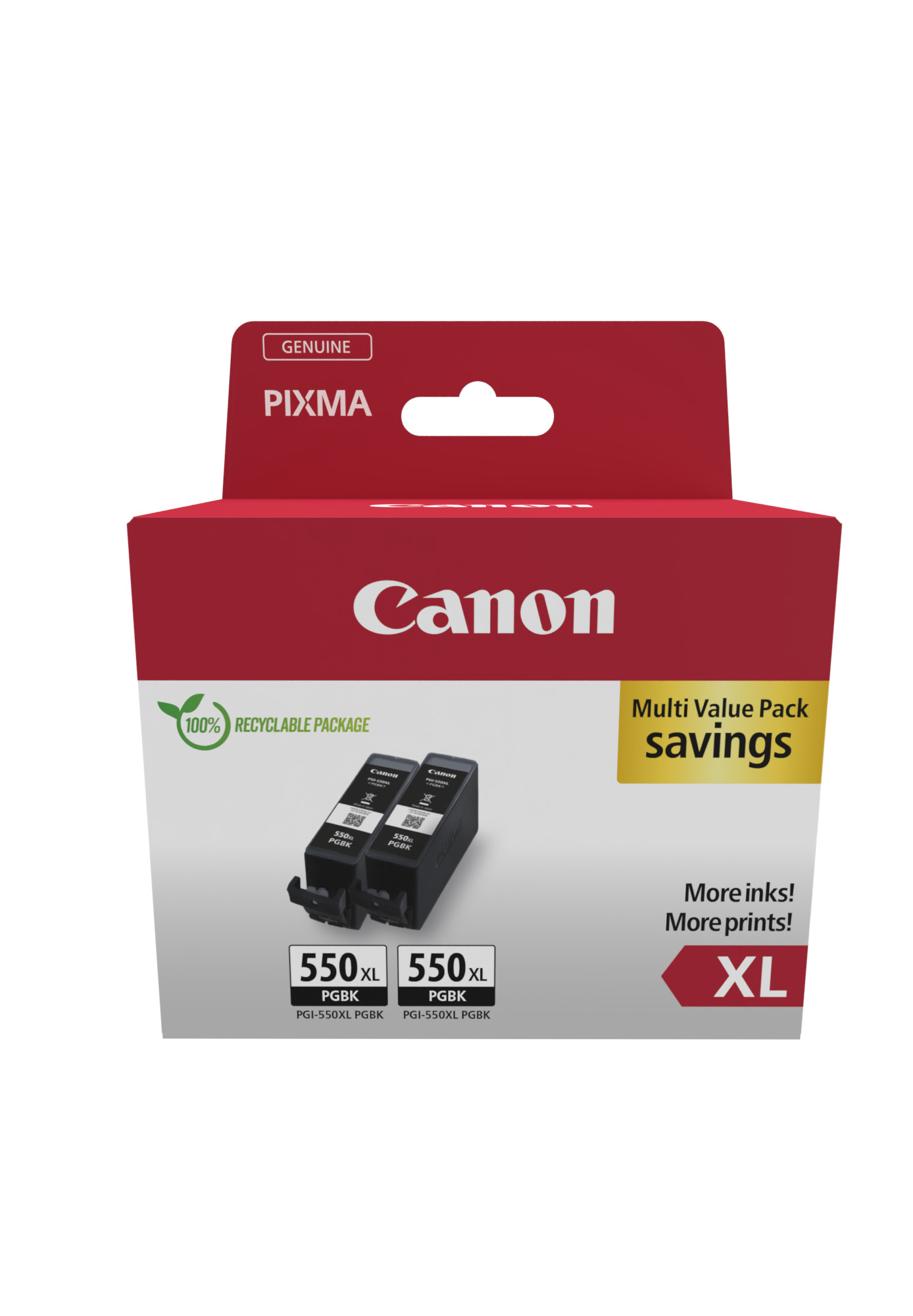 Canon PGI-550PGBK XL Twin pack 15 ml