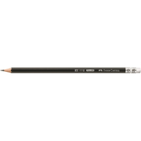 Faber-Castell 1112 HB Schwarz Radierer