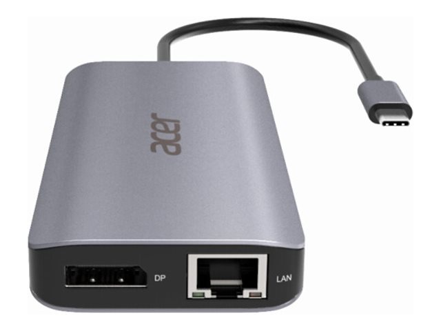 Acer 12-In-1 Type-C Adapter 2xUSB3.2 2xUSB2.0 1xDP