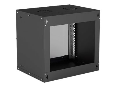 Intellinet Wandverteiler 9 HE 19 Zoll Flatpack schwarz